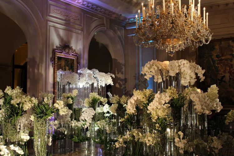 Floral Arrangement at Four Seasons George V Paris